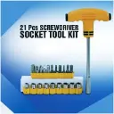 21 Pcs Screwdriver Socket Tool Kit (V2)