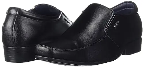 Bata Men BOSS-Demon Black Formal Shoes